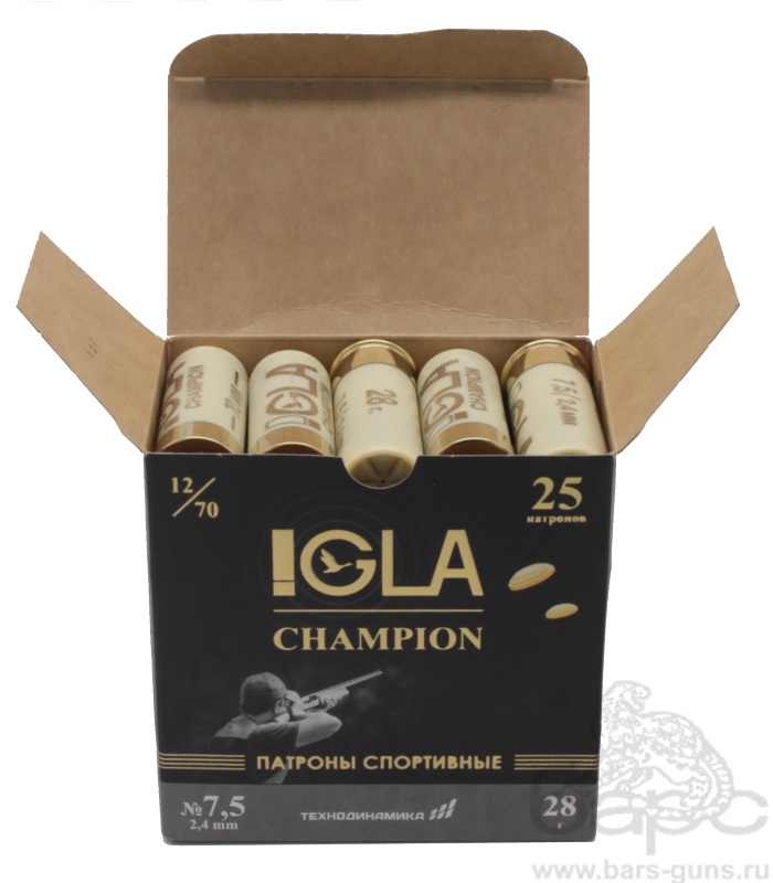 Новости: Элемент: Спортивные патроны Igla Champion - коробкой дешевле - Редактирование #1