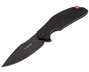 Mr Blade - нож складной Wyvern Blackwash рукоять Black - 1