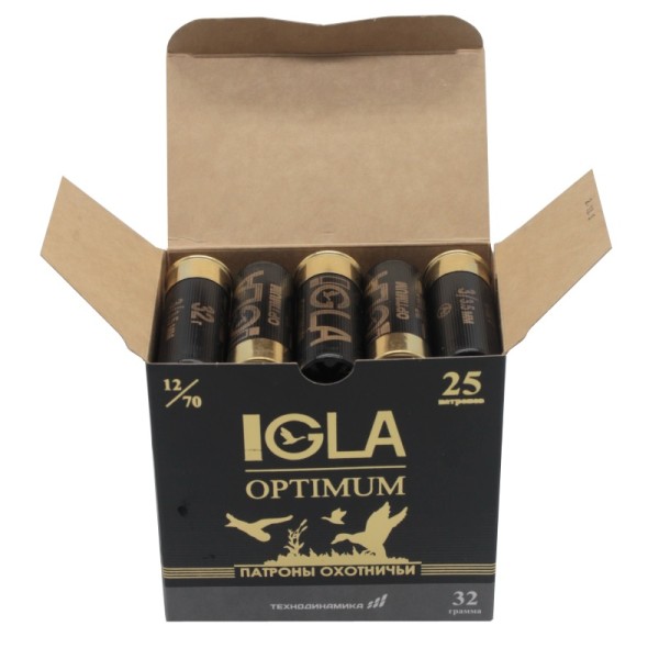Патрон 12х70 дробь 3 Igla Optimum - 3